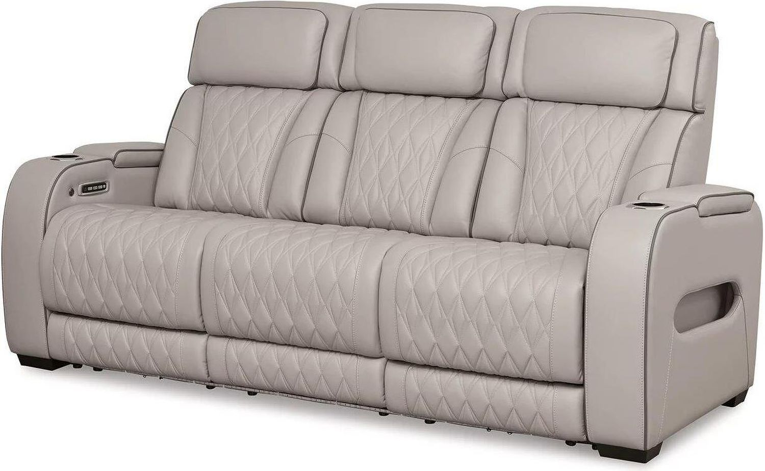 Boyington Power Reclining Living Room Set In Gray U27105U1