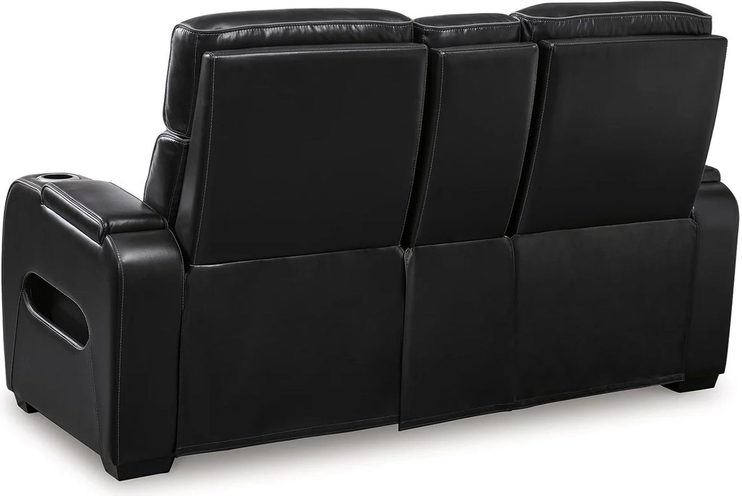 Boyington Power Reclining Loveseat with Console In Black U2710618