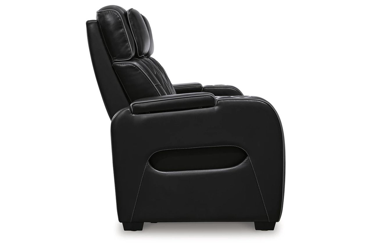 Boyington Power Reclining Living Room Set In Black U27106U1