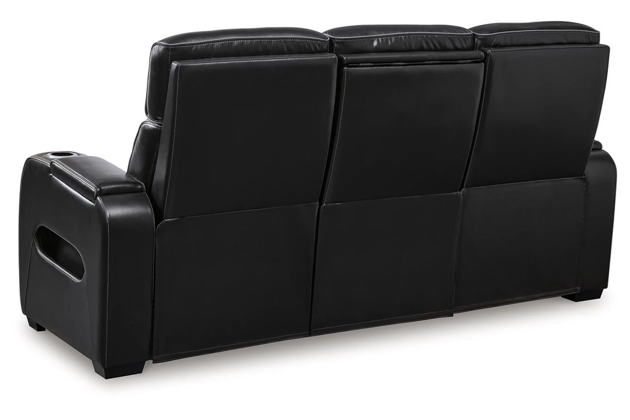 Boyington Power Reclining Living Room Set In Black U27106U1