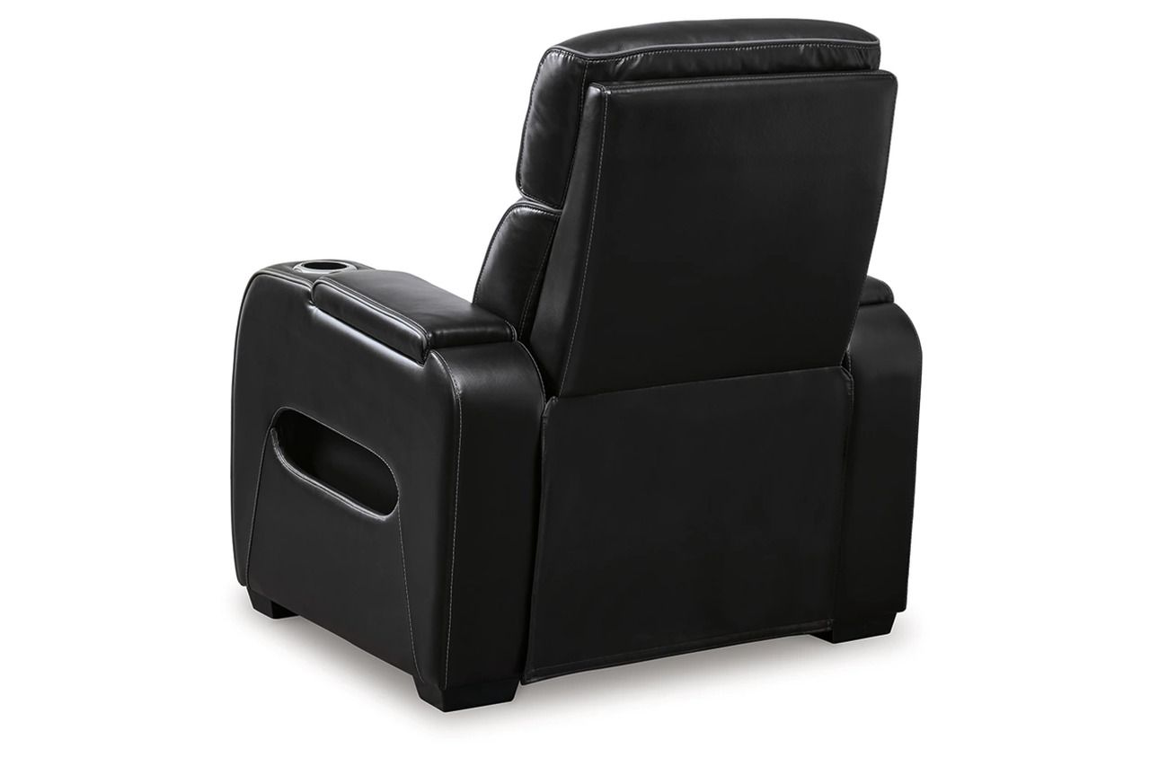 Boyington Power Reclining Living Room Set In Black U27106U1
