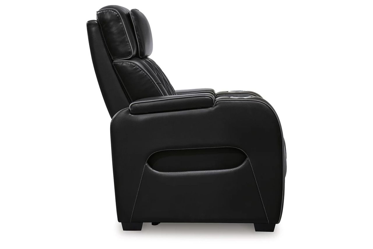 Boyington Power Reclining Living Room Set In Black U27106U1