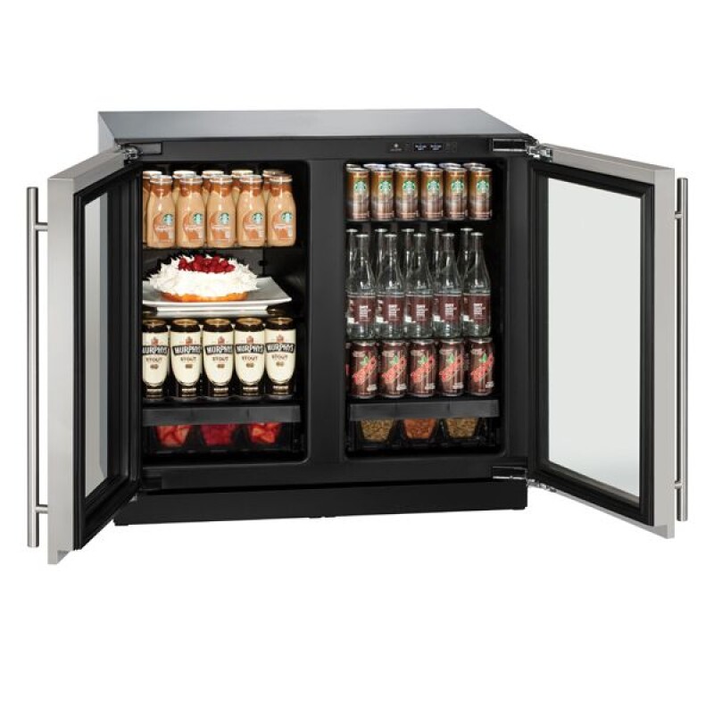36" Refrigerator in Stainless Frame U3036RRGLS00B