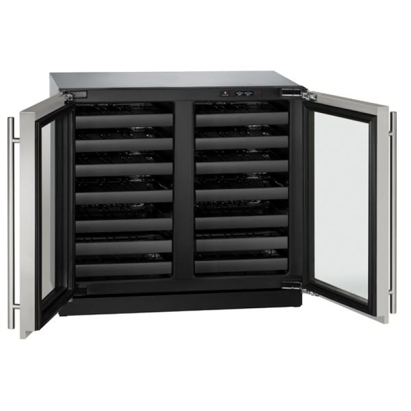 36" Dual-Zone Wine Refrigerator in Integrated Frame U3036WCWCINT00B