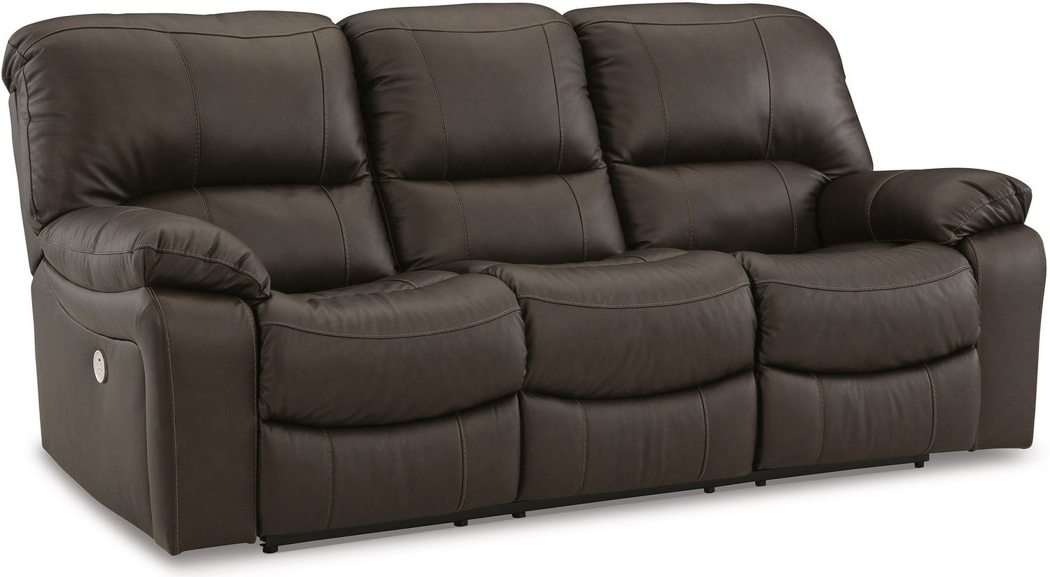 Leesworth Reclining Power Living Room Set In Dark Brown U43808U1