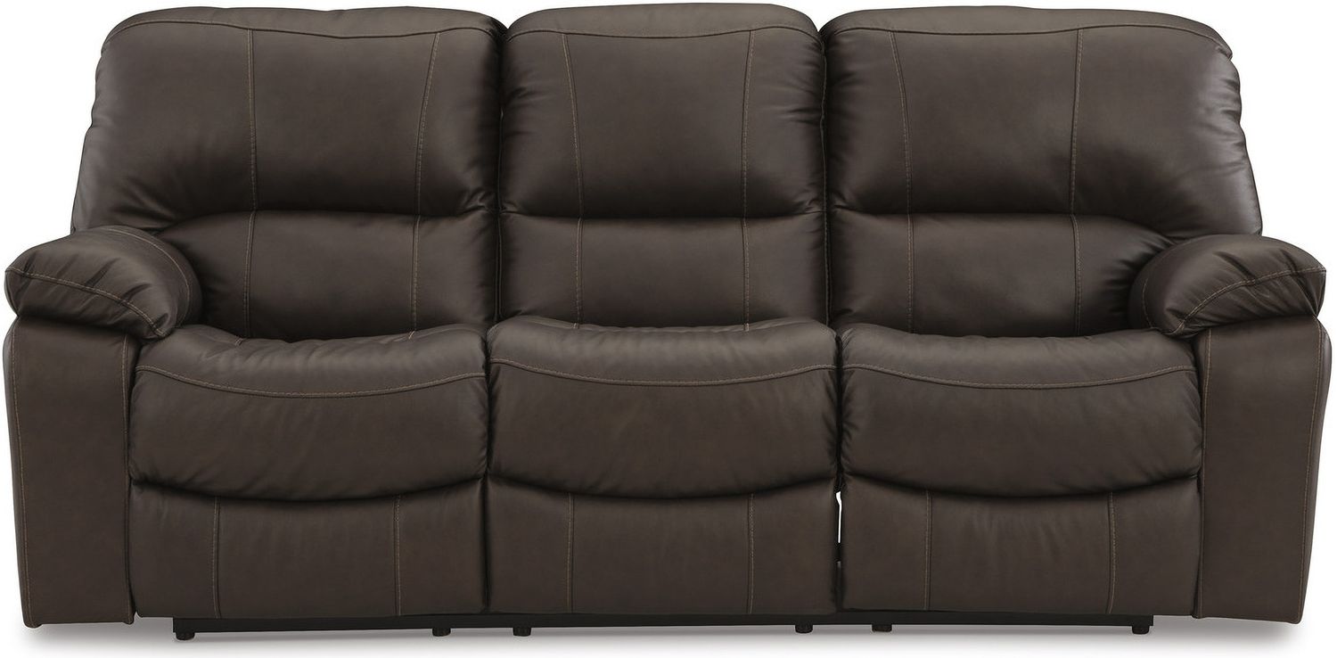 Leesworth Reclining Power Living Room Set In Dark Brown U43808U1