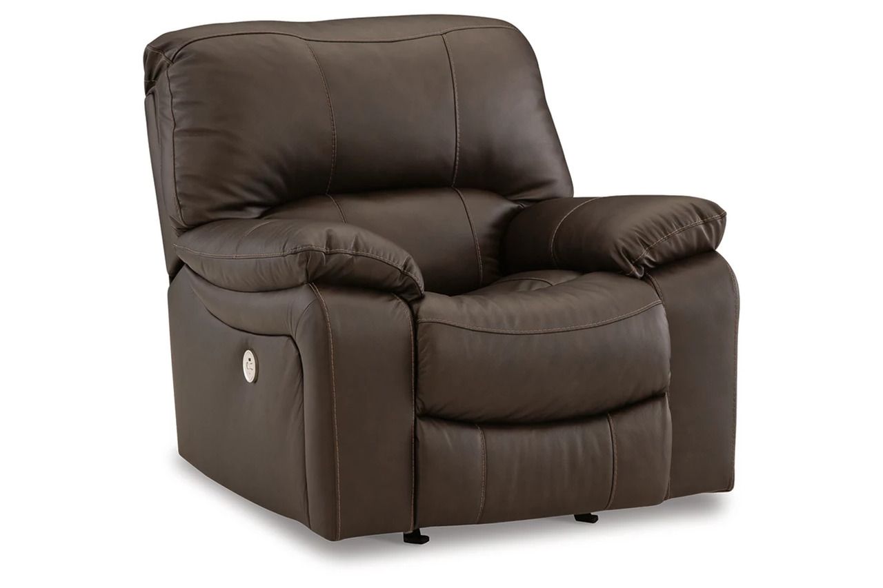 Leesworth Reclining Power Living Room Set In Dark Brown U43808U1