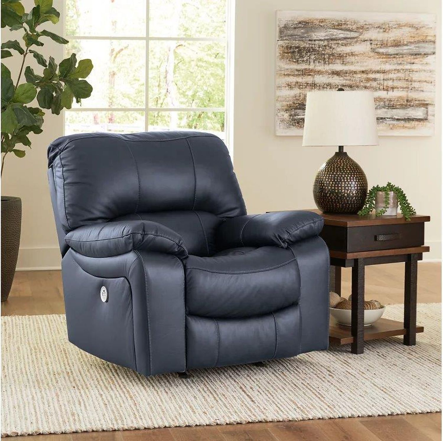 Leesworth Power Recliner In Ocean U4380998