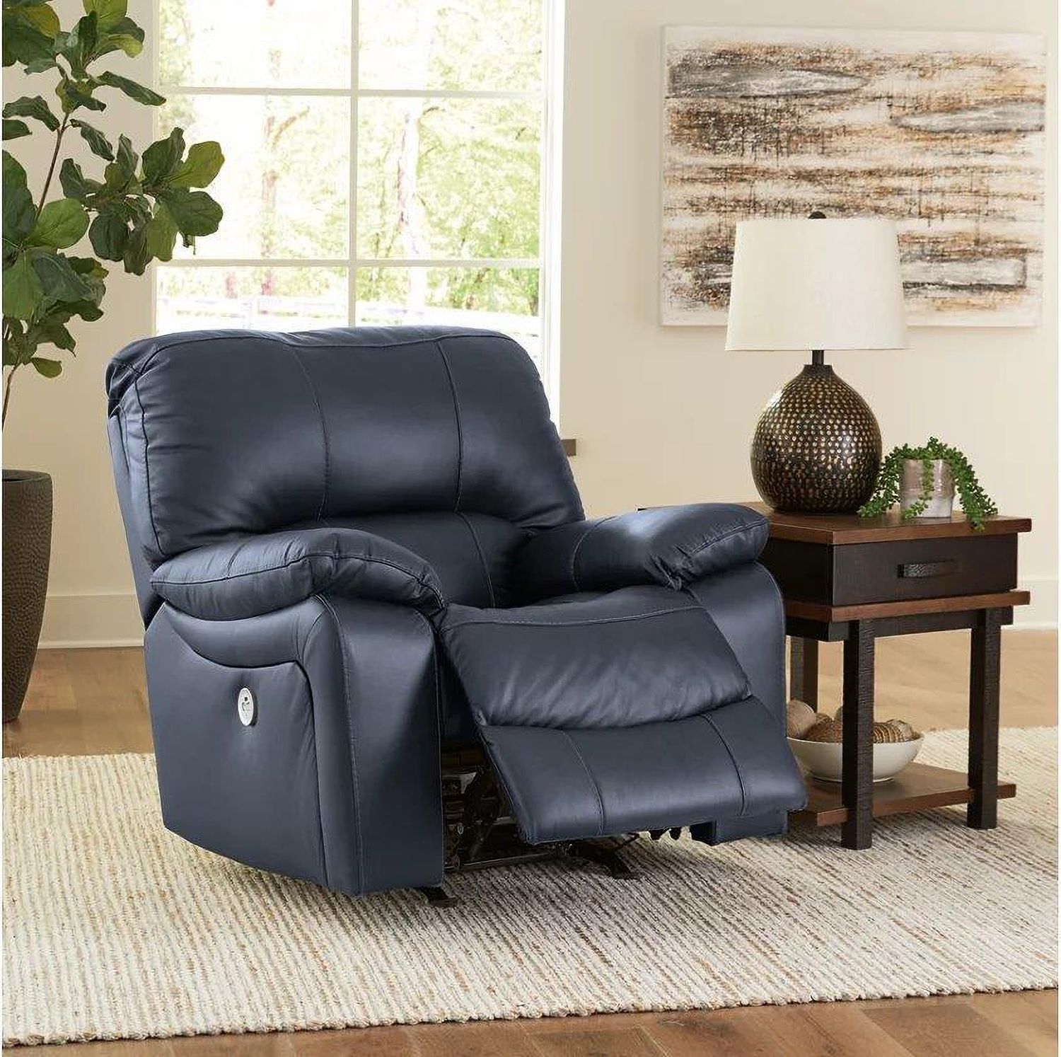 Leesworth Power Recliner In Ocean U4380998
