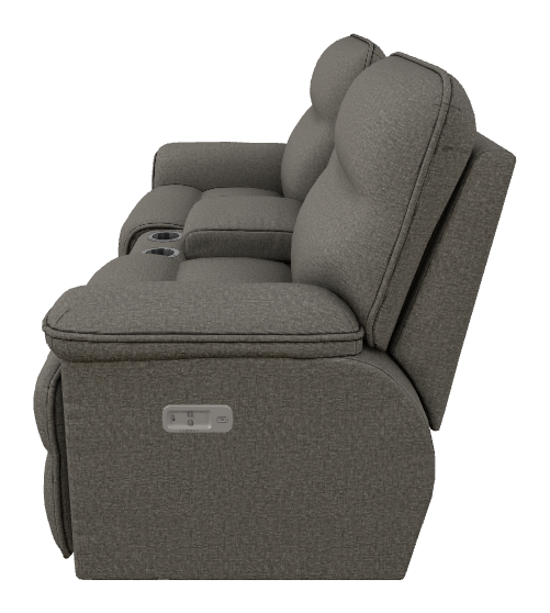 Jay Power Reclining Loveseat w/ Headrest & Console - U49706 U49706