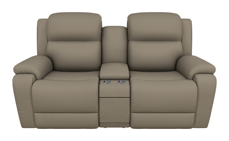 Dorian Power Reclining Loveseat w/ Headrest & Console - U49755 U49755