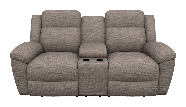 Joel Power Reclining Loveseat w/ Headrest & Console - U49761 U49761
