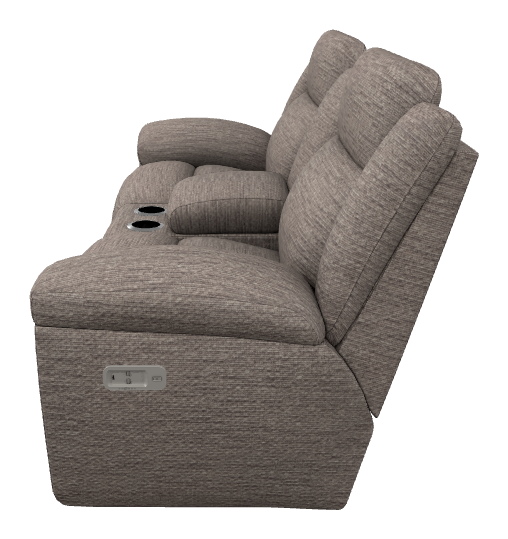 Joel Power Reclining Loveseat w/ Headrest & Console - U49761 U49761