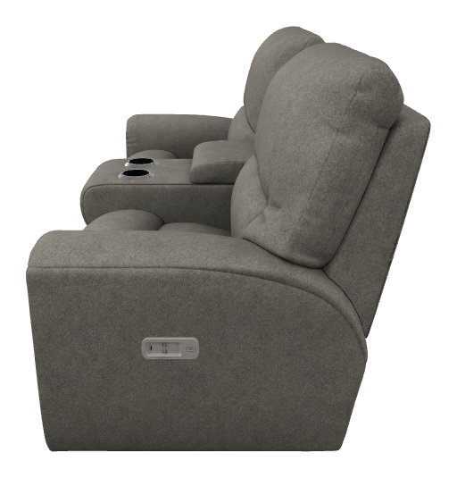 Cassian Power Reclining Loveseat w/ Headrest & Console - U49802 U49802
