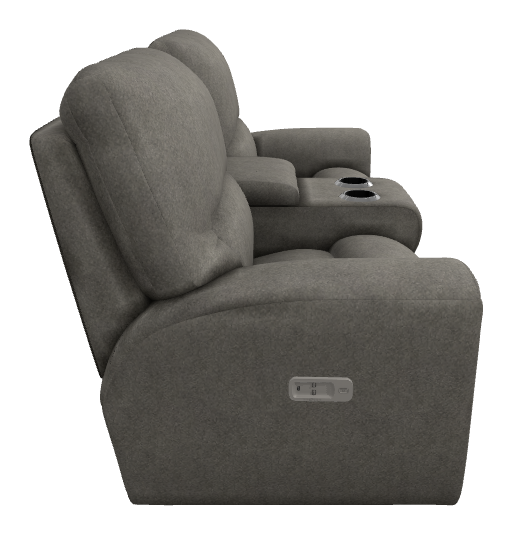 Cassian Power Reclining Loveseat w/ Headrest & Console - U49802 U49802