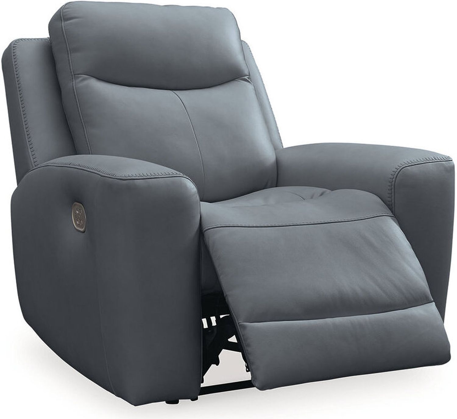 Mindanao Power Recliner With Adjustable Headrest In Steel U5950413