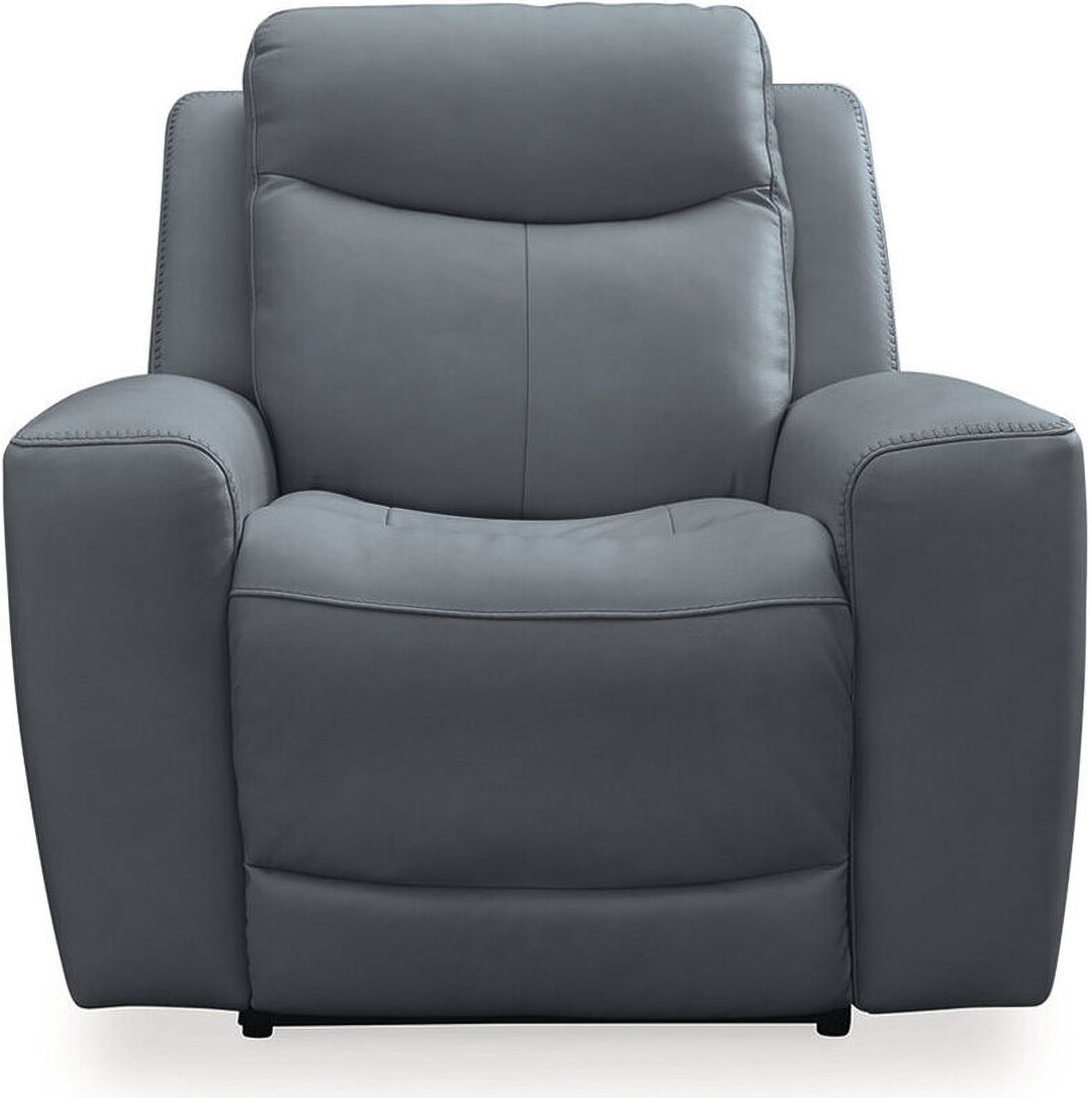 Mindanao Power Recliner With Adjustable Headrest In Steel U5950413