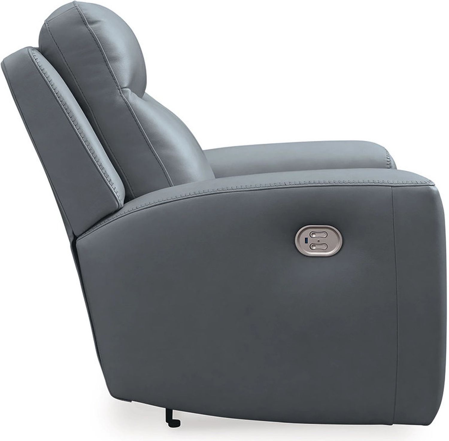 Mindanao Power Recliner With Adjustable Headrest In Steel U5950413