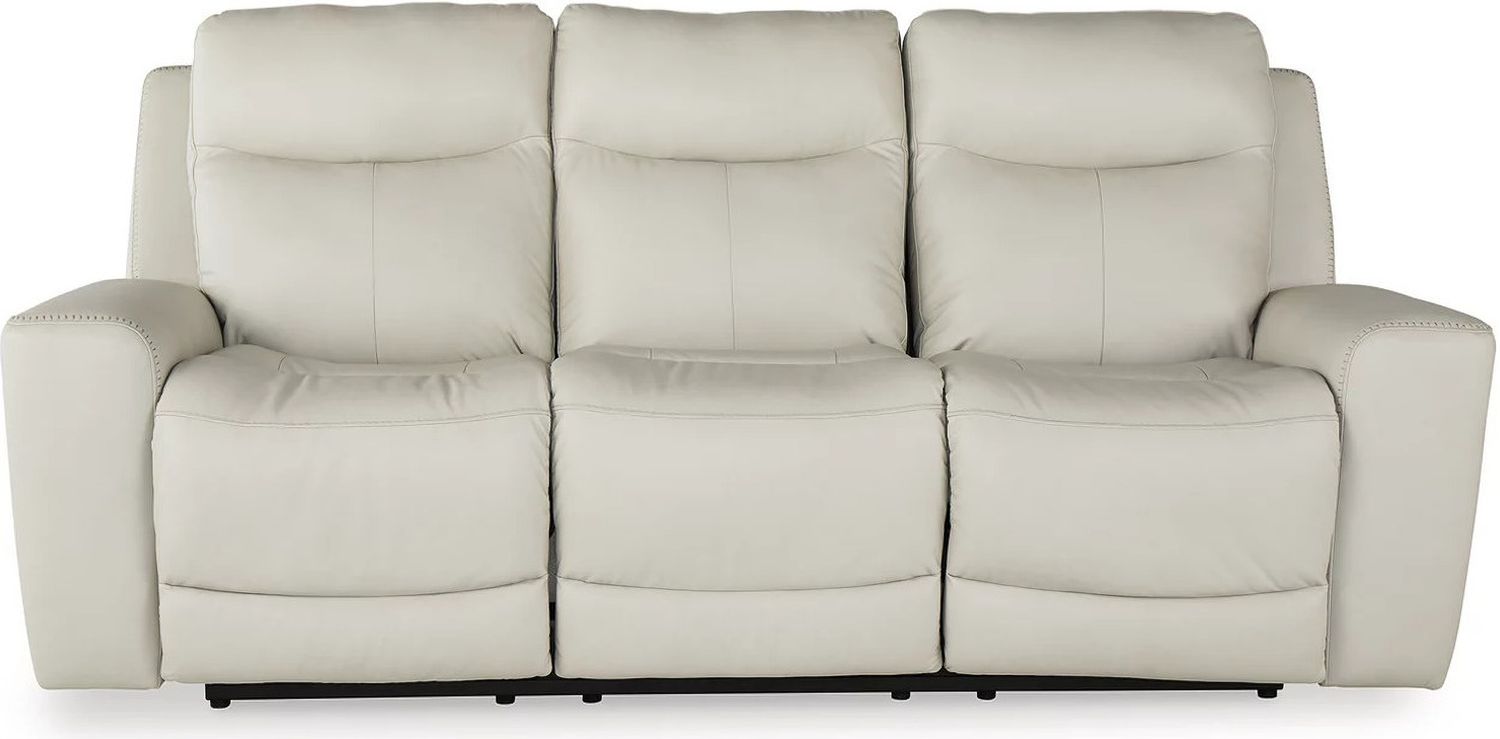 Mindanao Power Recliner Sofa With Adjustable Headrest In Coconut U5950515