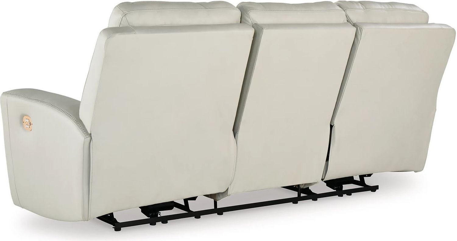 Mindanao Power Recliner Sofa With Adjustable Headrest In Coconut U5950515