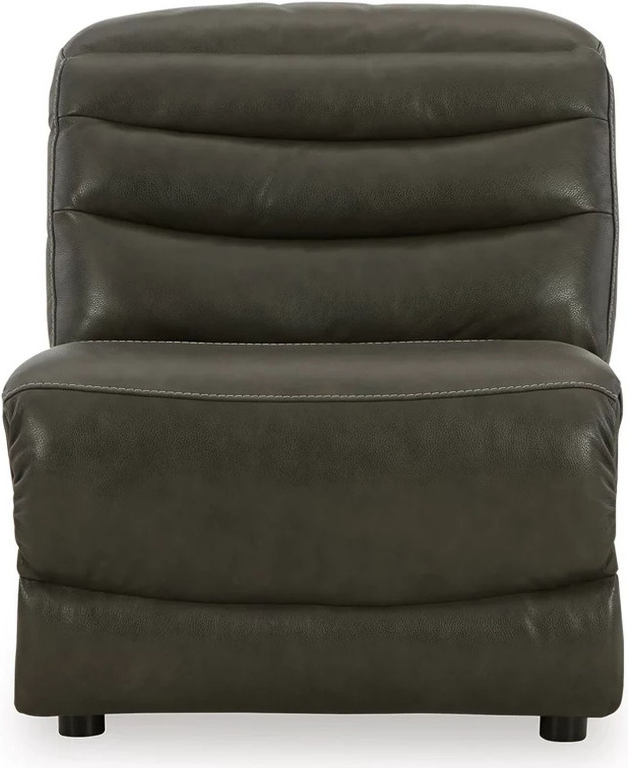Center Line Armless Chair In Dark Gray U6340446