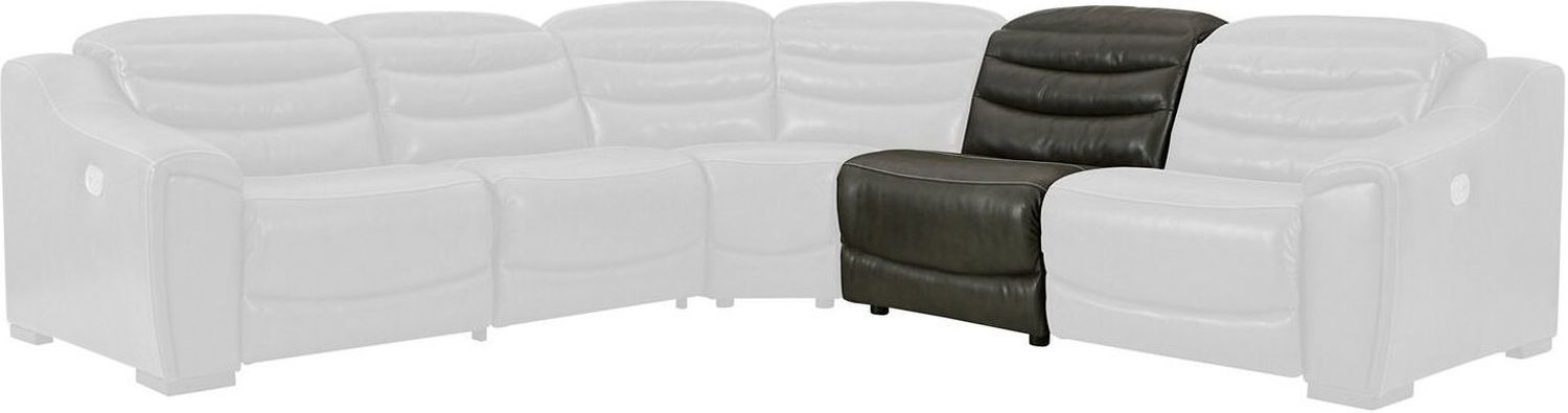 Center Line Armless Chair In Dark Gray U6340446