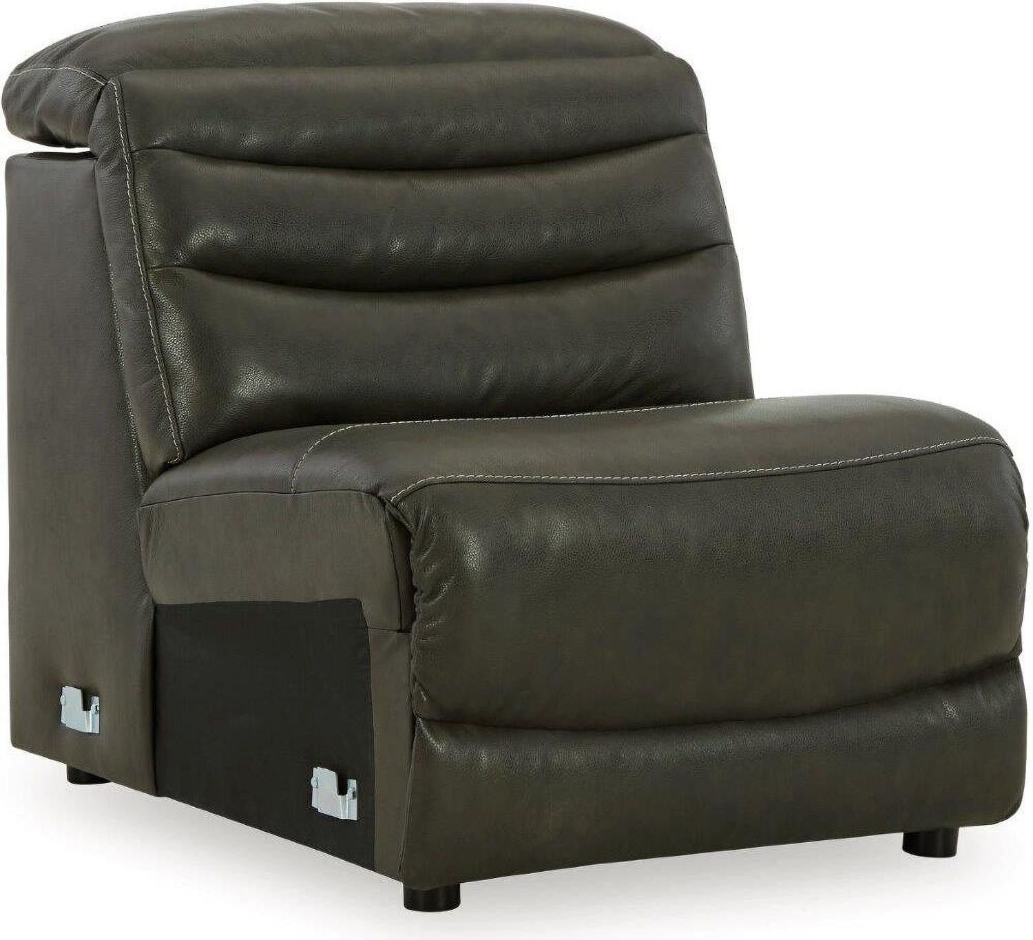 Center Line 6-Piece Power Reclining Sectional In Dark Gray U63404S4