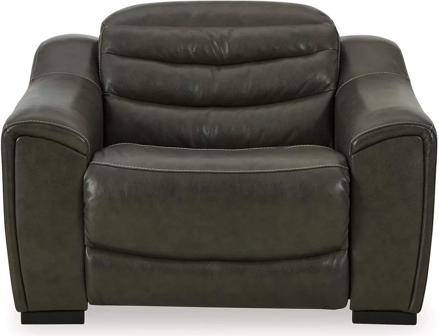 Center Line 6-Piece Power Reclining Sectional In Dark Gray U63404S4