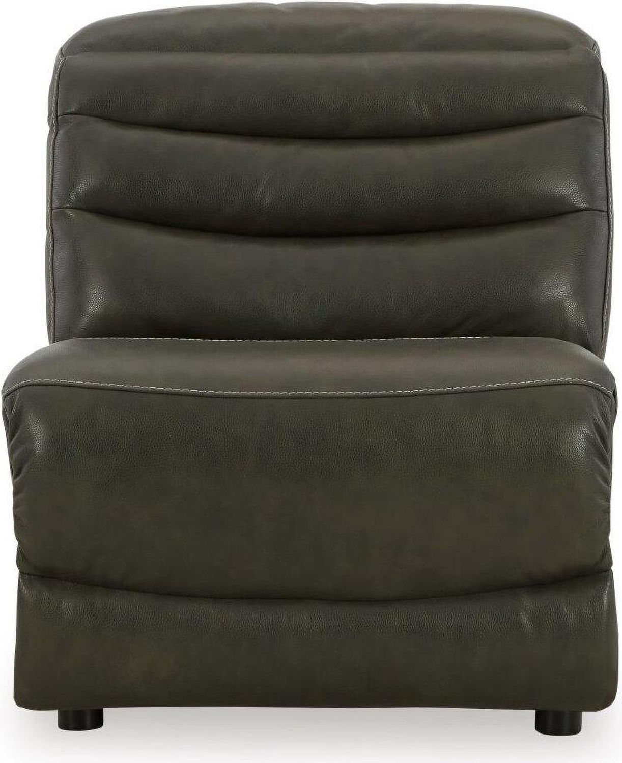 Center Line 4-Piece Power Reclining Sectional In Dark Gray U63404S6