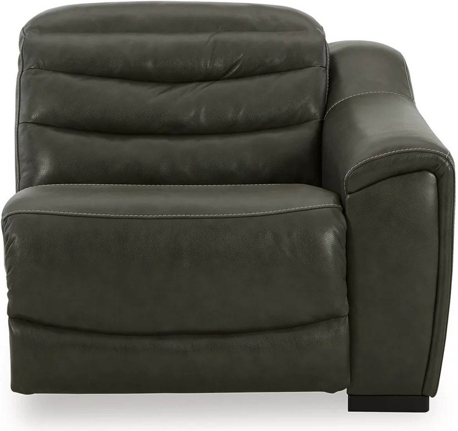 Center Line 4-Piece Power Reclining Sectional In Dark Gray U63404S6