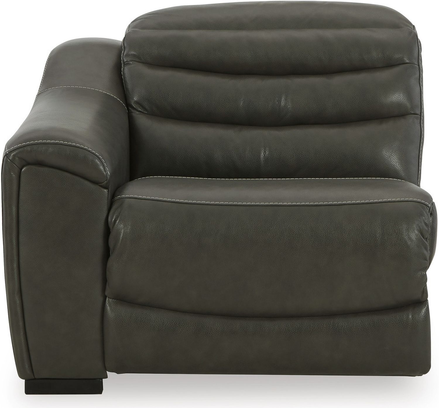 Center Line 7-Piece Power Reclining Sectional with Adjustable Headrest In Dark Gray U63404S7