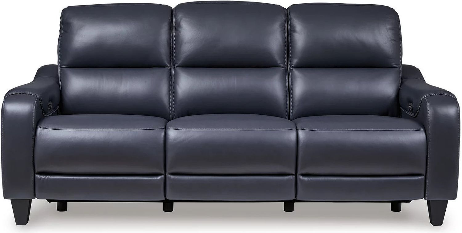 Mercomatic Power Reclining Sofa In Ocean U7531115