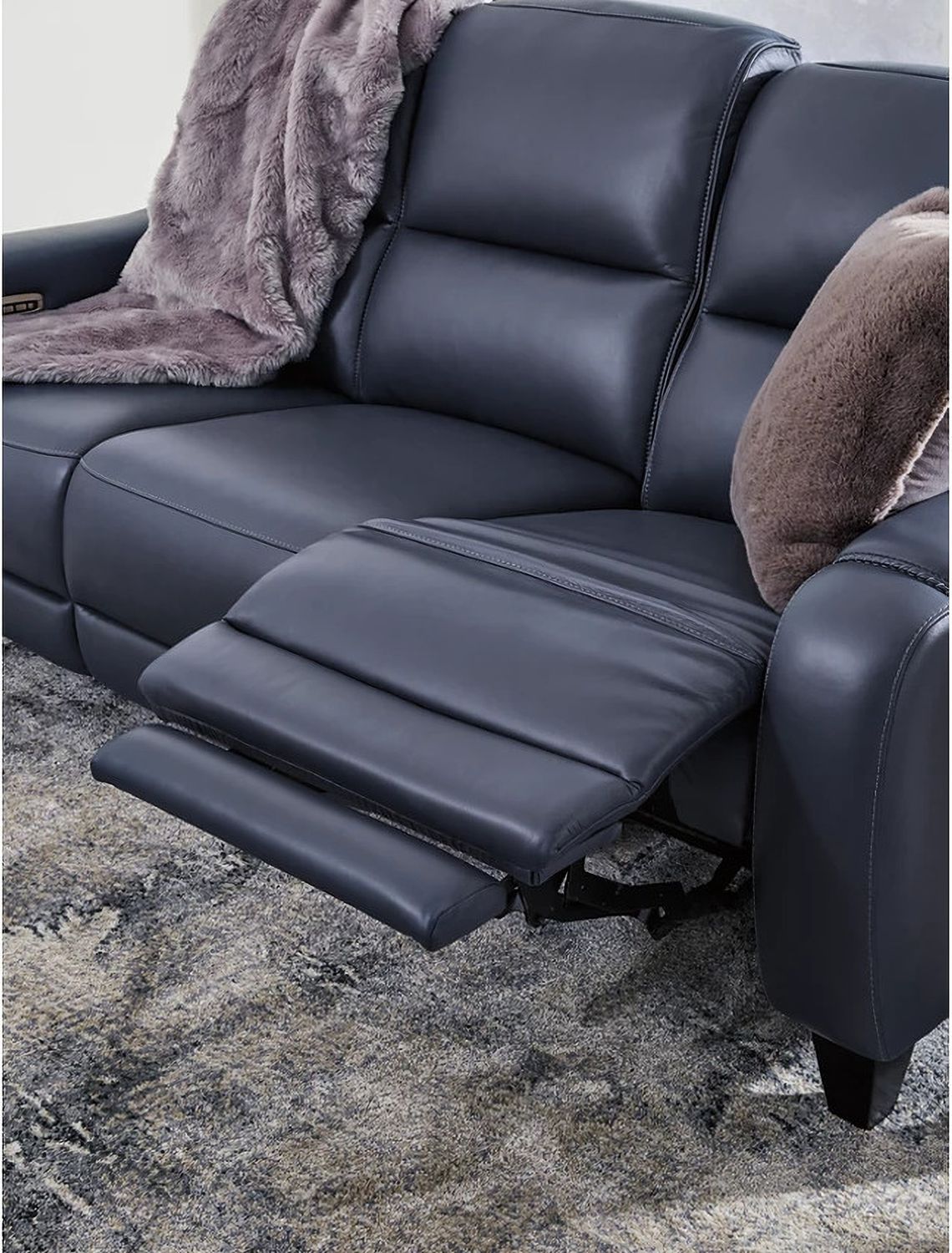 Mercomatic Power Reclining Sofa In Ocean U7531115