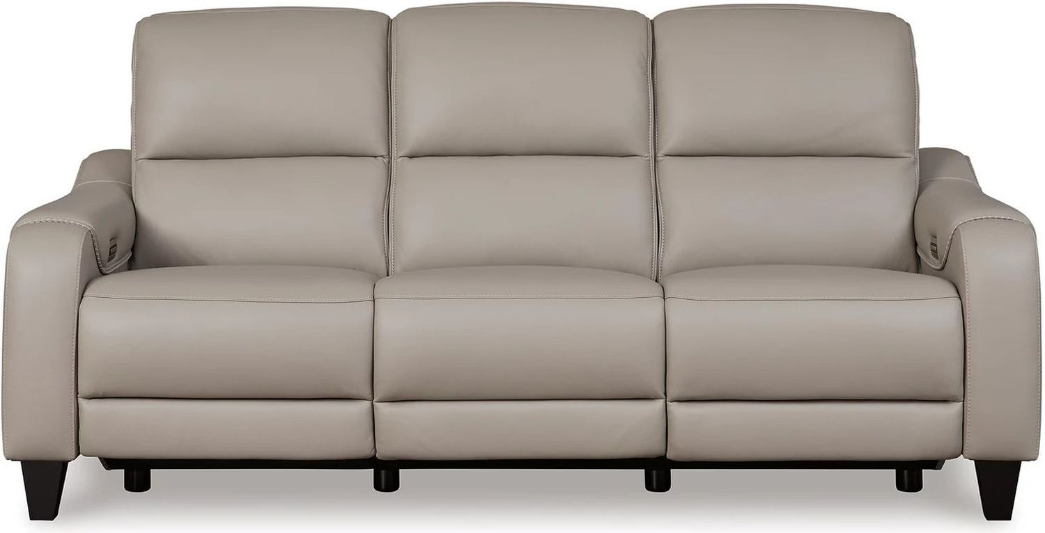 Mercomatic Power Reclining Sofa In Gray U7531215