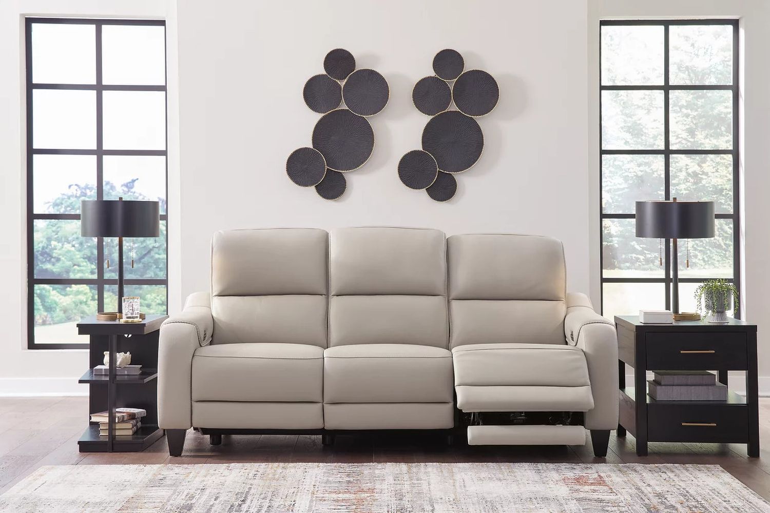 Mercomatic Power Reclining Sofa In Gray U7531215
