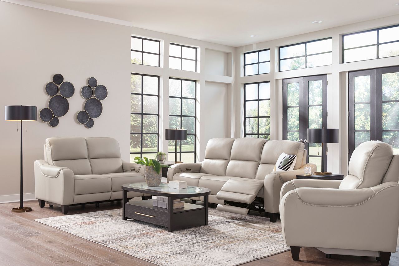 Mercomatic Power Reclining Sofa In Gray U7531215