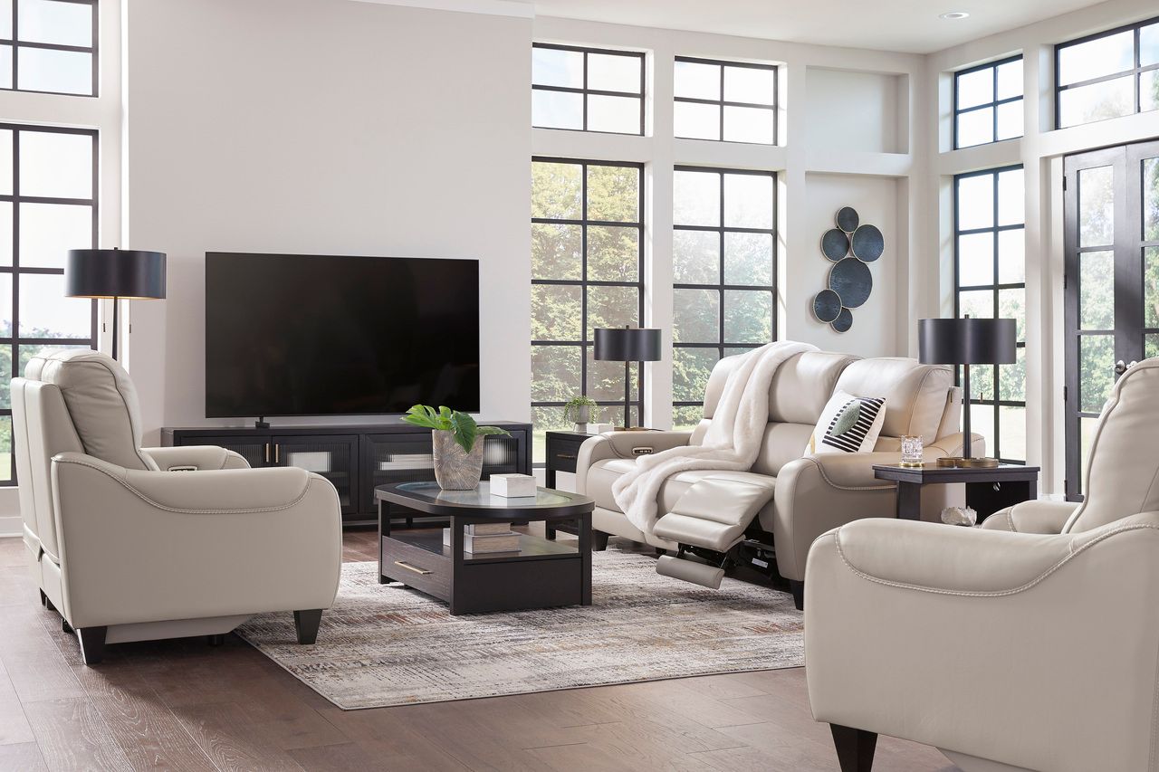 Mercomatic Power Reclining Sofa In Gray U7531215