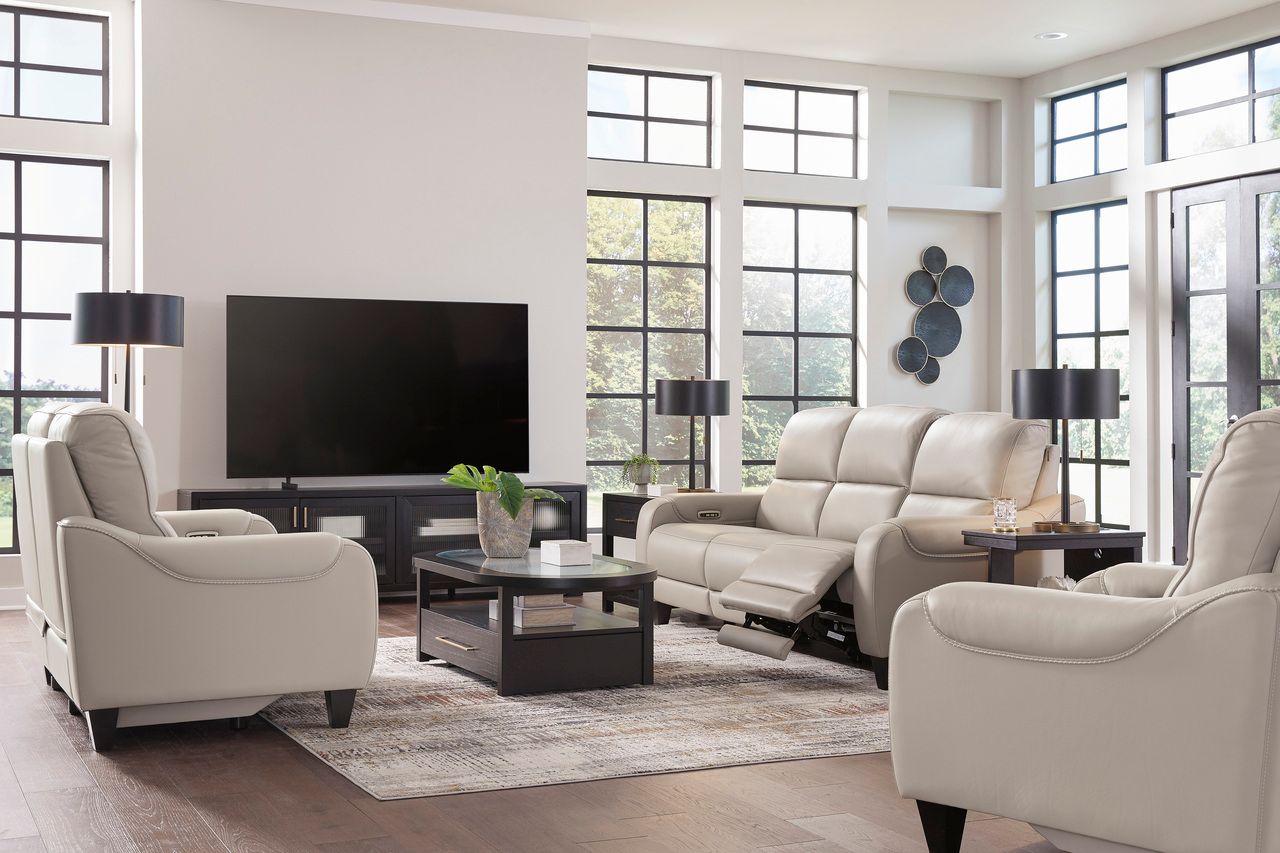Mercomatic Power Reclining Sofa In Gray U7531215