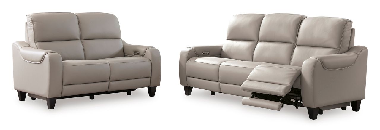 Mercomatic Power Reclining Sofa In Gray U7531215
