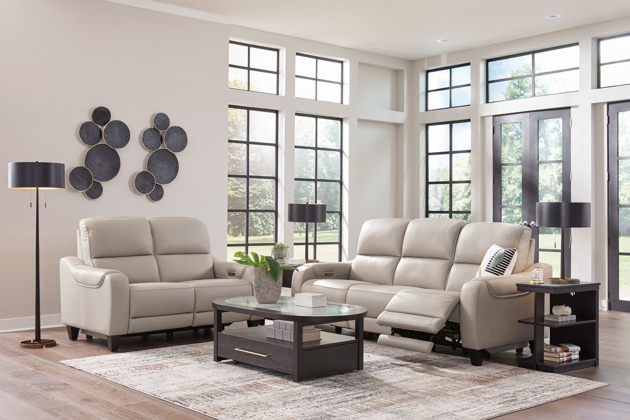 Mercomatic Power Reclining Sofa In Gray U7531215