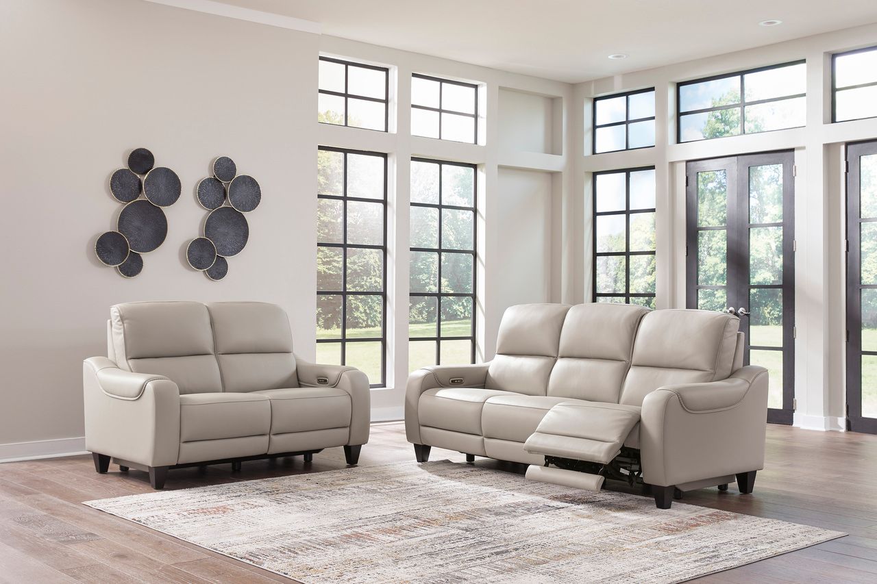 Mercomatic Power Reclining Sofa In Gray U7531215