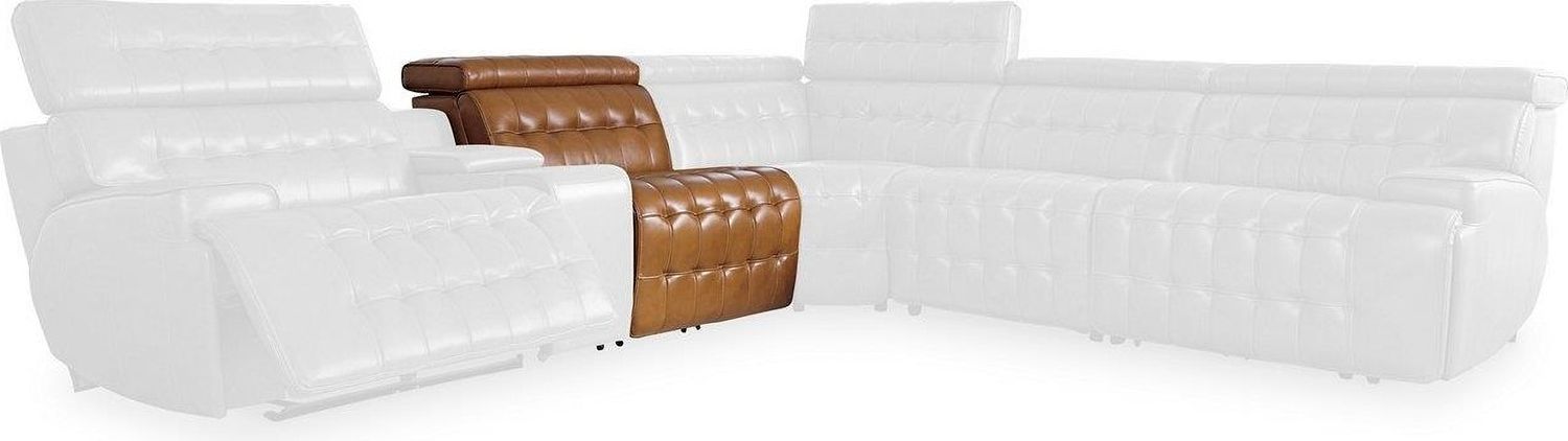 Temmpton Power Armless Recliner In Chocolate U9270831