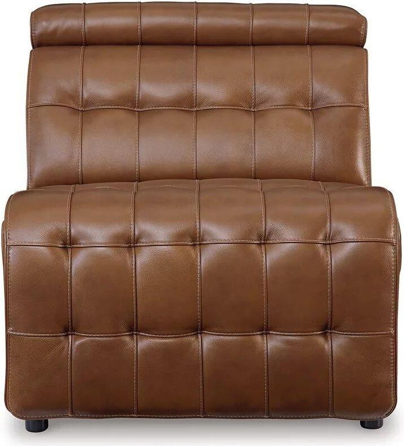 Temmpton Armless Chair In Chocolate U9270846