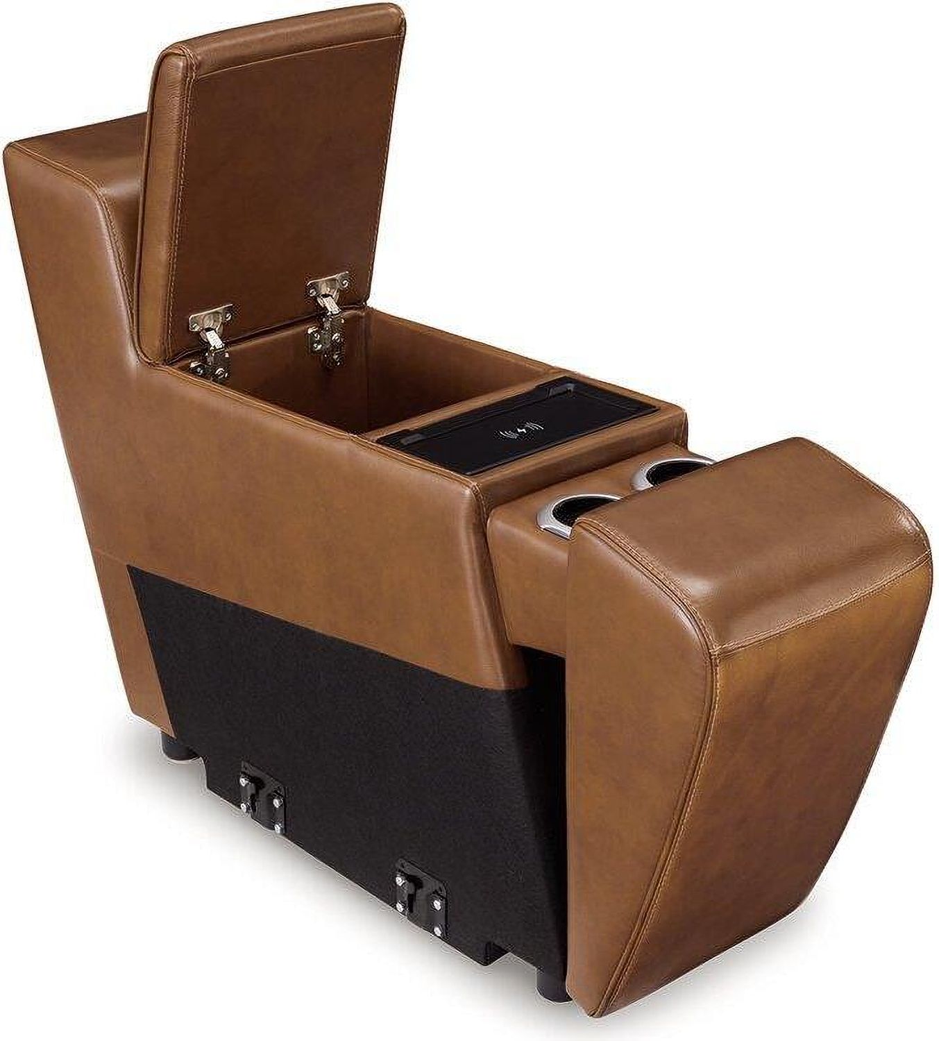 Temmpton Console with Storage In Chocolate U9270857