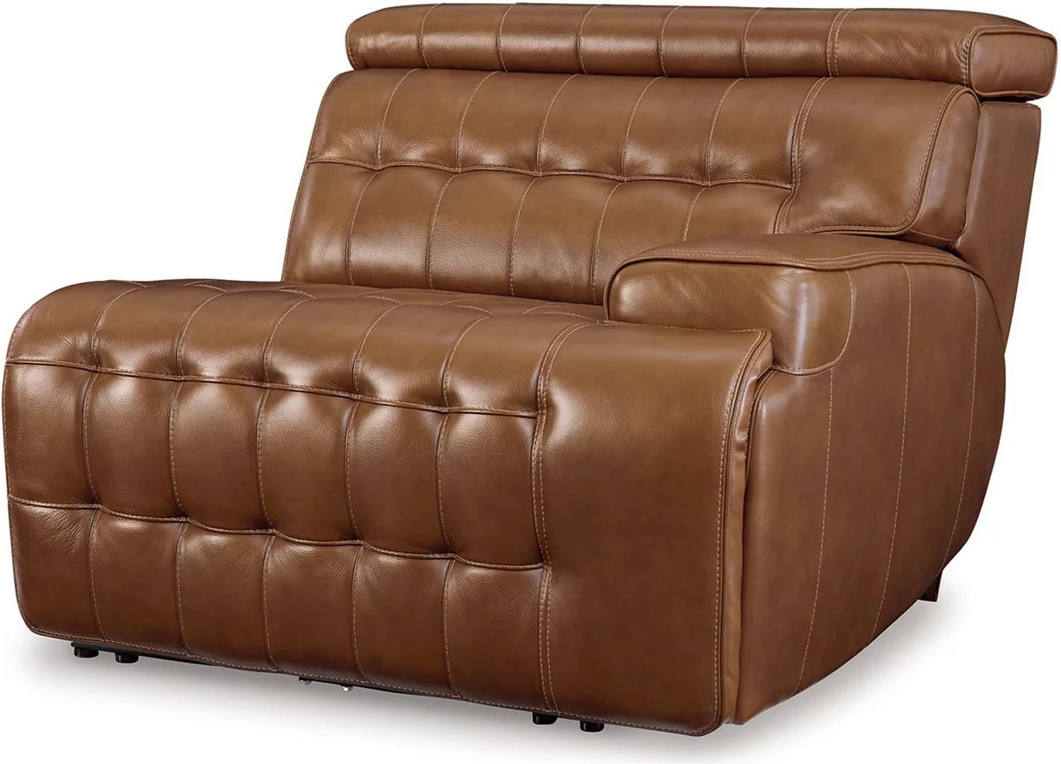 Temmpton 5-Piece Power Reclining Sectional In Chocolate U92708S4