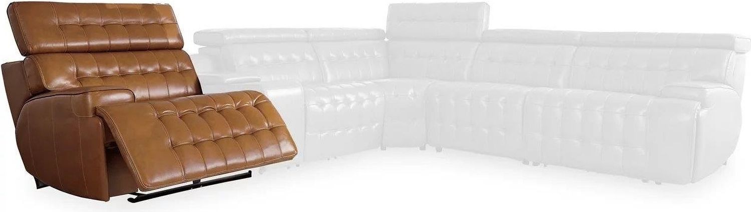 Temmpton 5-Piece Power Reclining Sectional In Chocolate U92708S4