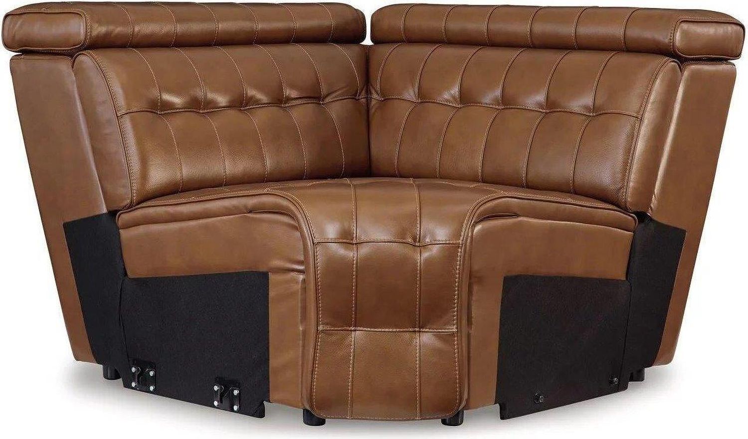 Temmpton 6-Piece Power Reclining Sectional In Chocolate U92708S5