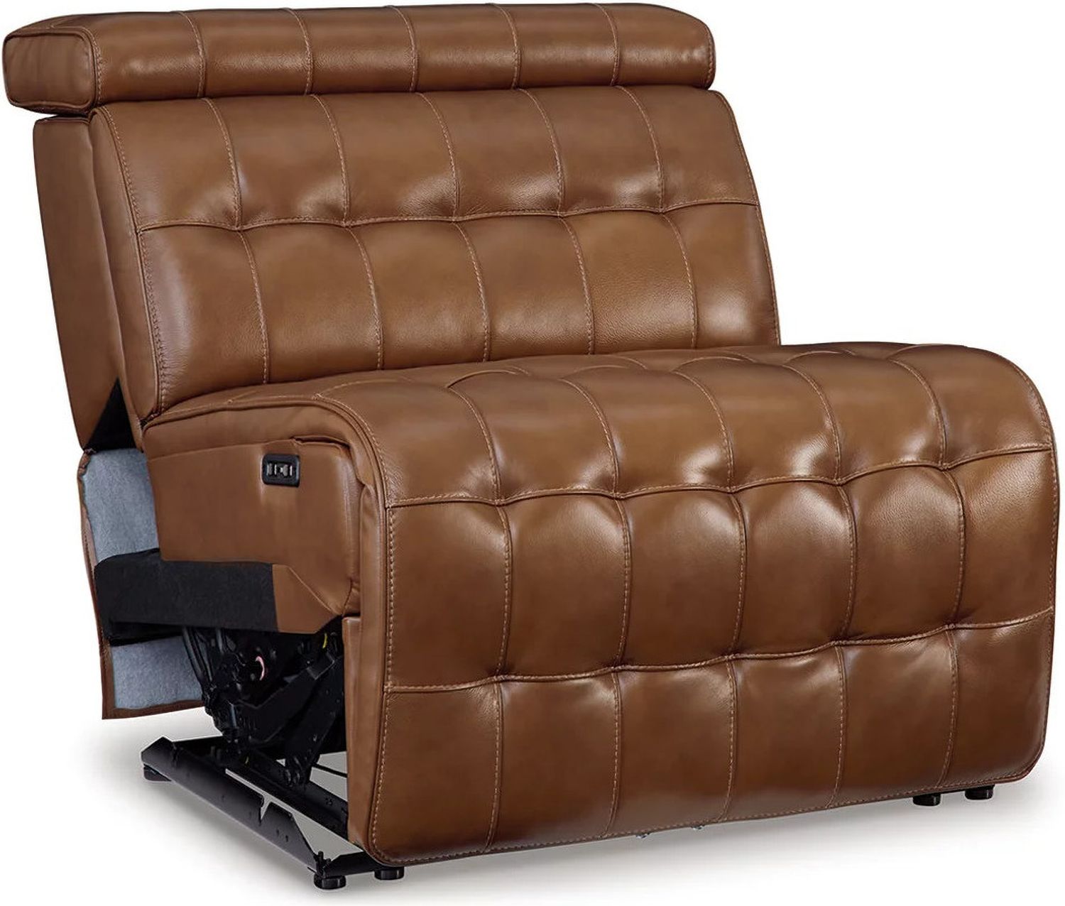 Temmpton 6-Piece Power Reclining Sectional In Chocolate U92708S5