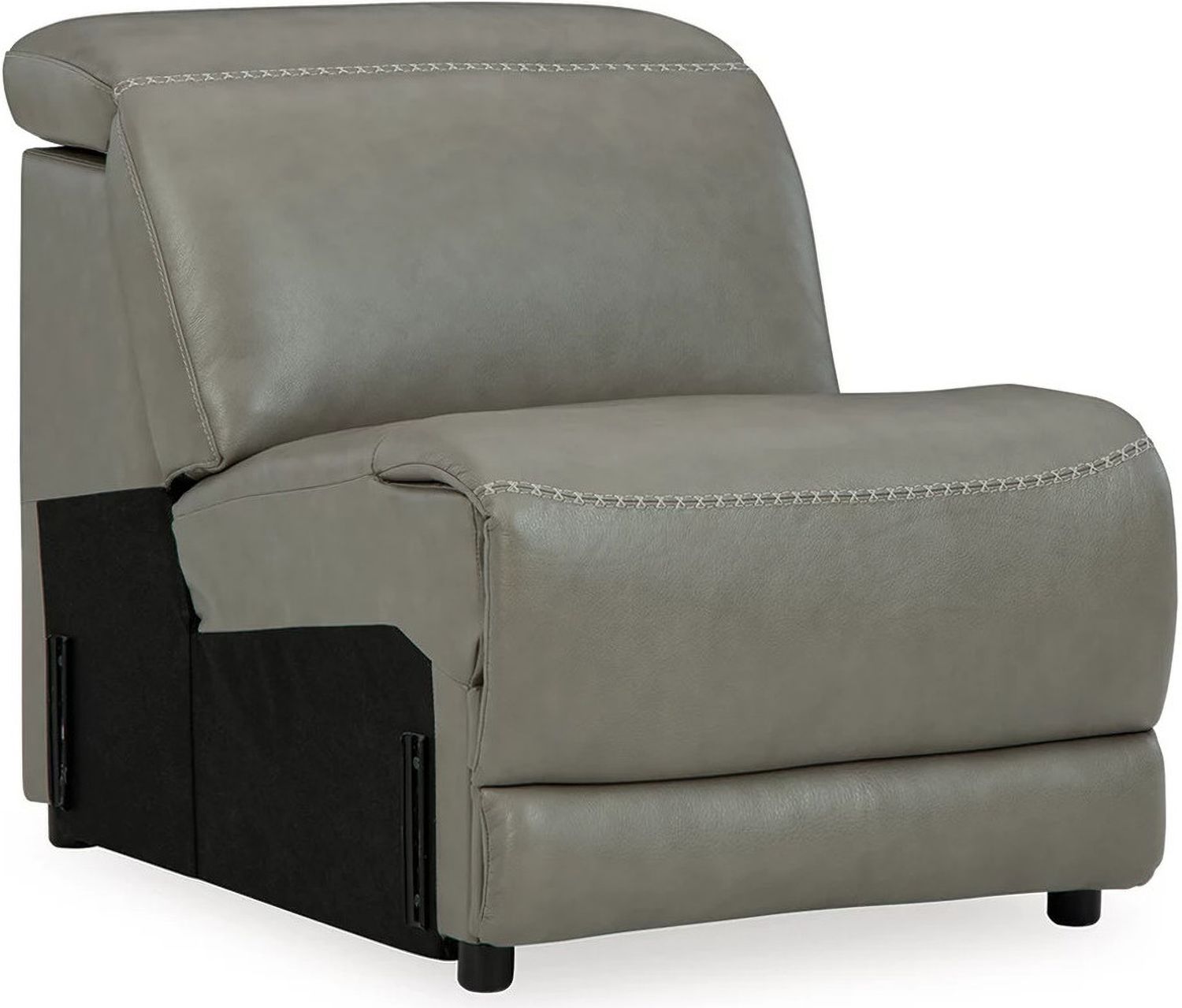 Correze Armless Chair In Gray U9420246