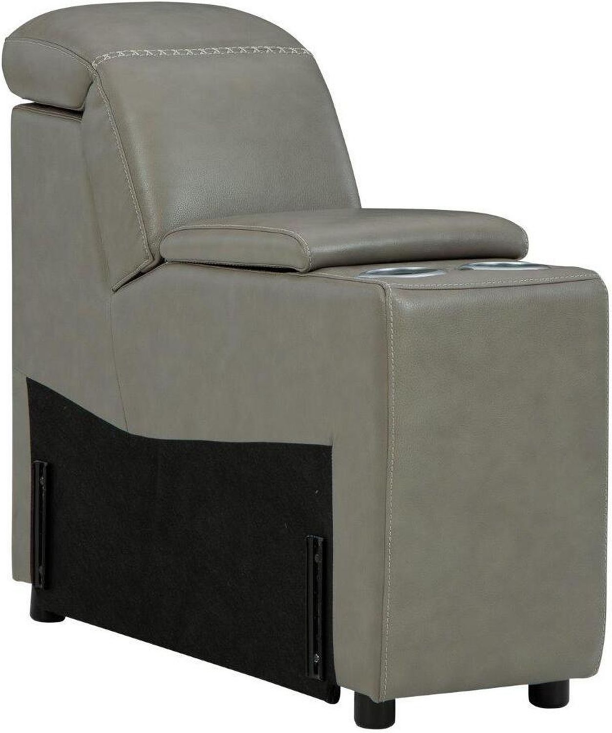 Correze Console With Storage In Gray U9420257